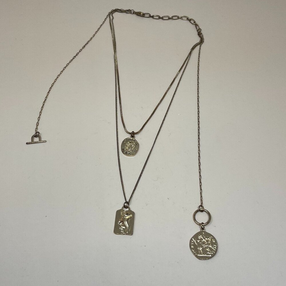 Amber Sceats | Layered Coin Necklace